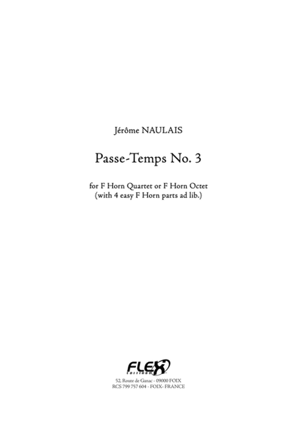 Passe-Temps No. 3 image number null