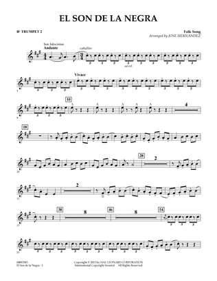 El Son de la Negra - Bb Trumpet 2