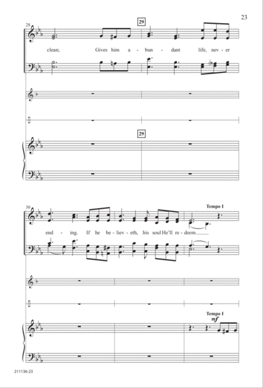 Marching to Zion 4-Part scores gallery preview page 29