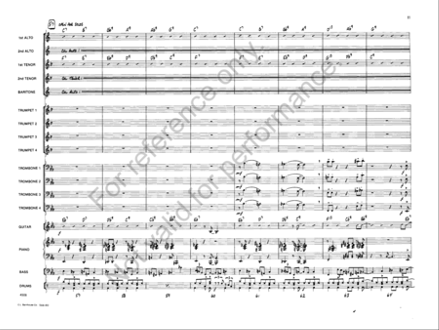 External Combustion Jazz Ensemble scores gallery preview page 10