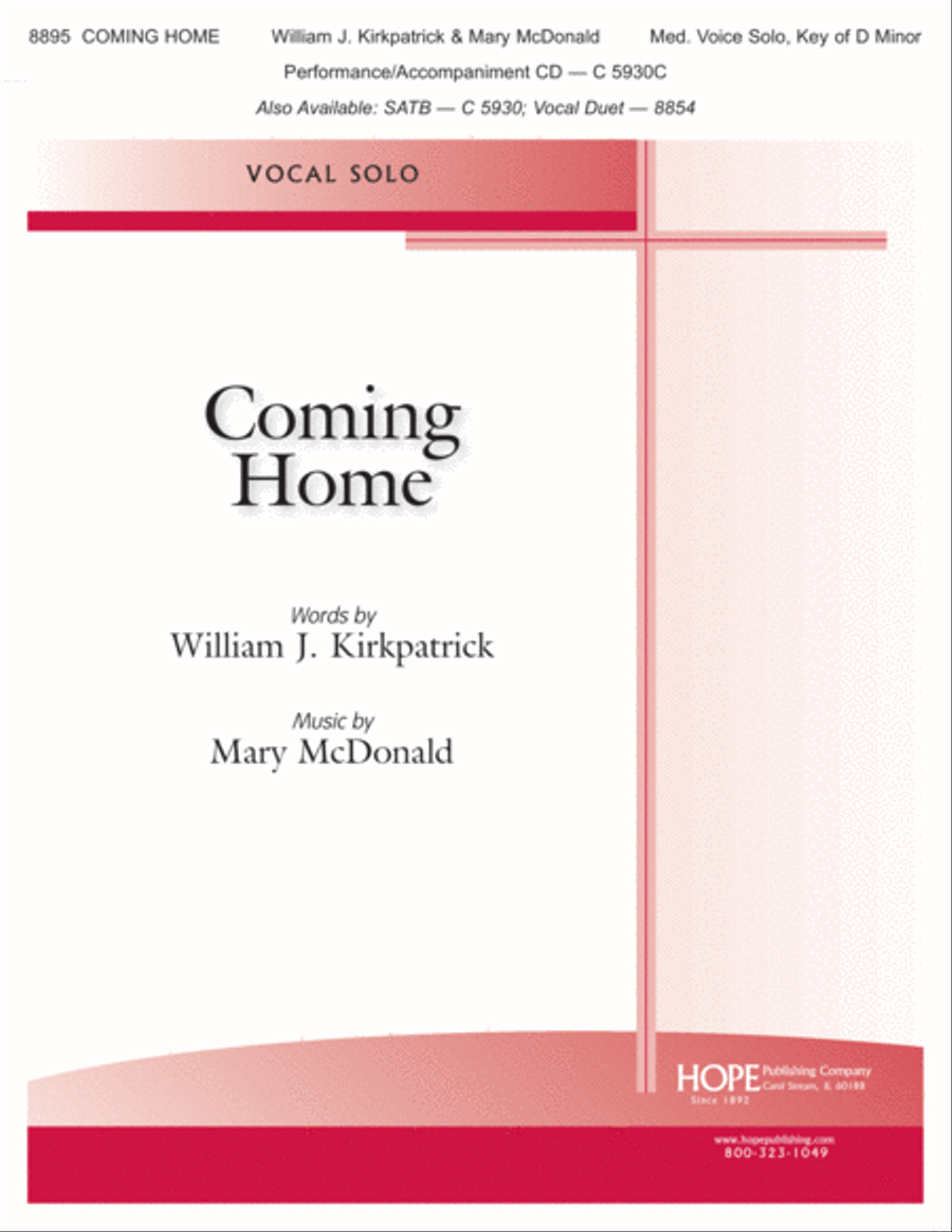 Book cover for Coming Home