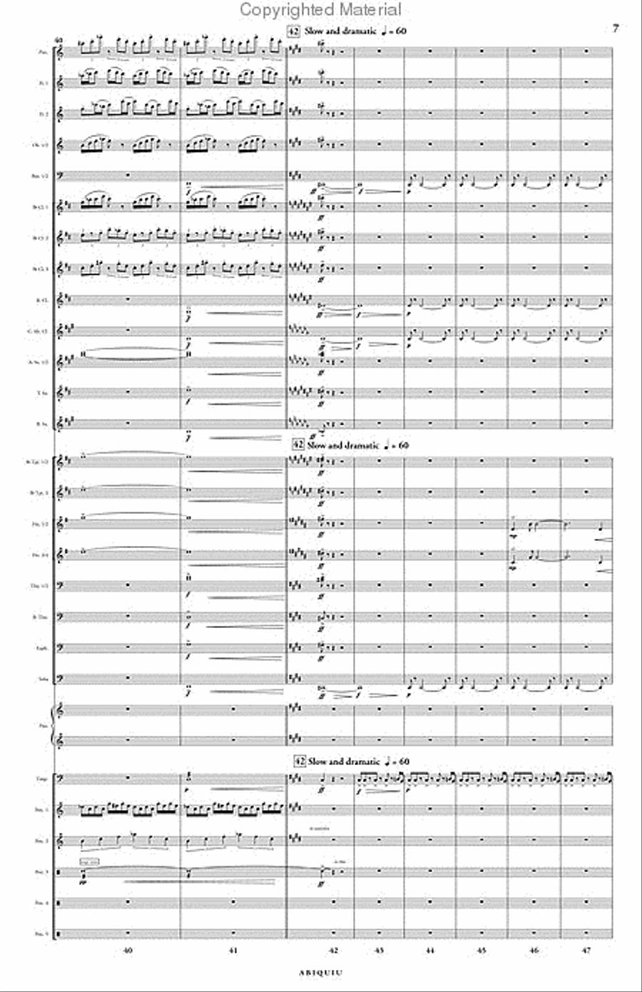 Abiquiu Concert Band scores gallery preview page 8