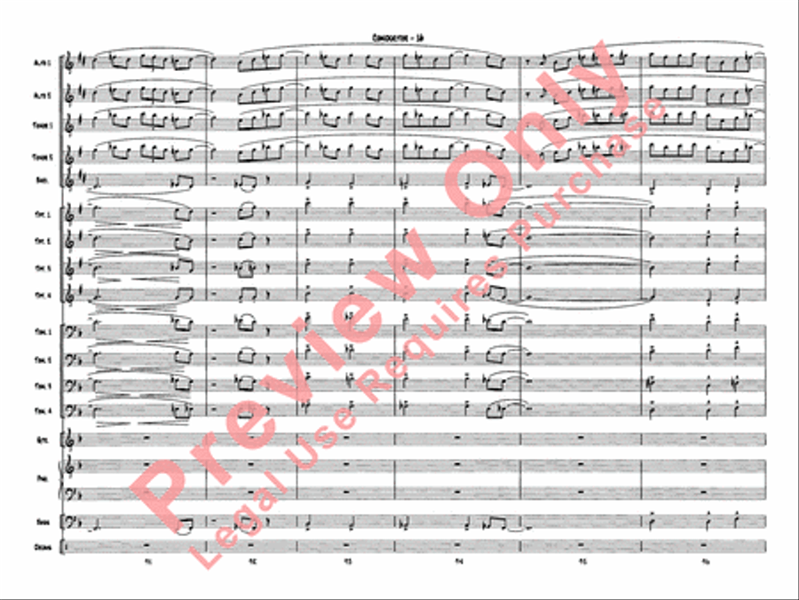 Sonny's Place Jazz Ensemble scores gallery preview page 19
