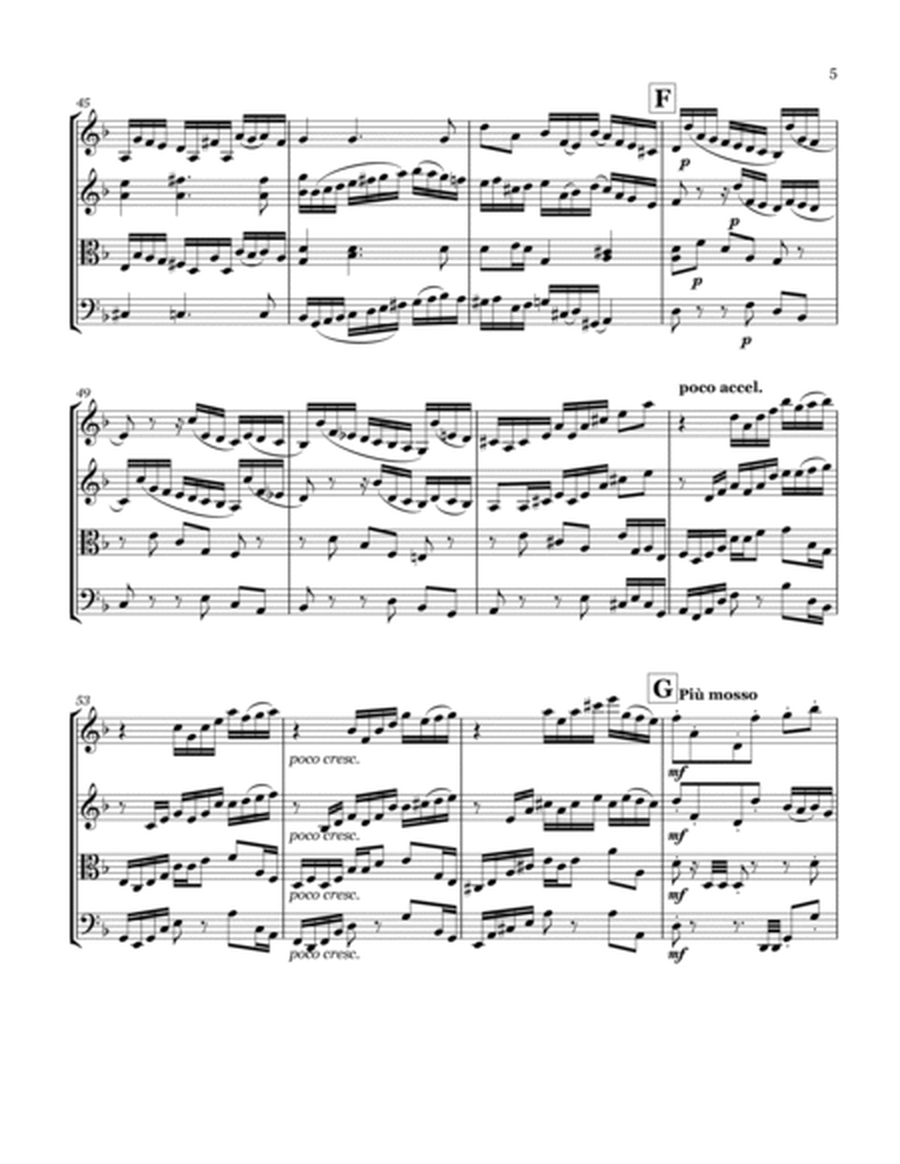 Bach-Vayner, Chaconne for string quartet ( or chamber orchestra)
