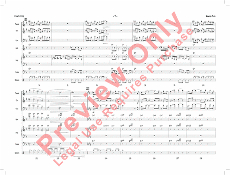 Samba Cya Samba Cya Jazz Ensemble scores gallery preview page 10