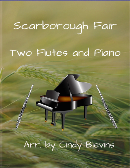 Scarborough Fair, Two Flutes and Piano image number null