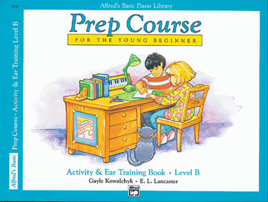 Alfred's Basic Piano Prep Course Activity & Ear Training, Book B Piano Method scores gallery preview page 1