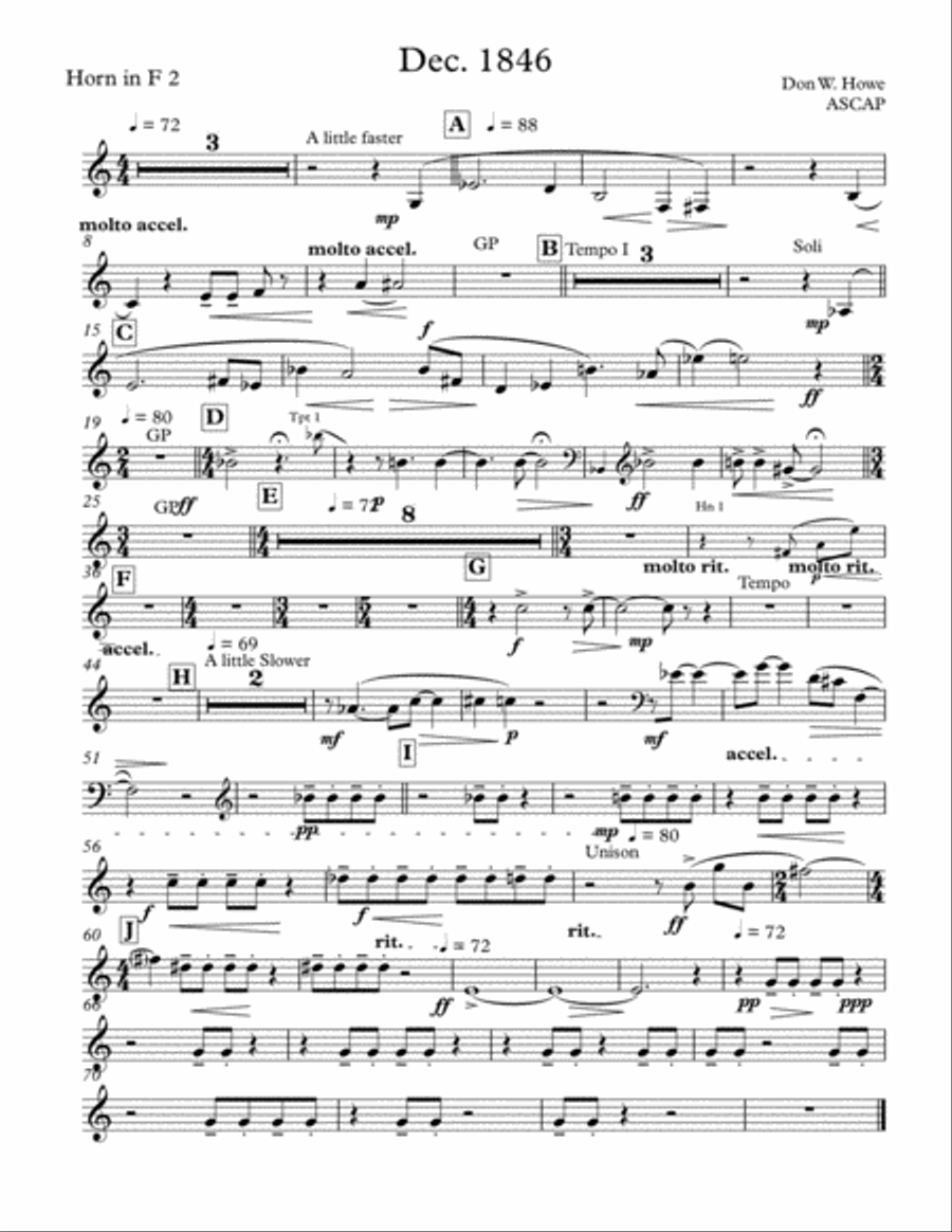 Dec. 1846 Brass Ensemble scores gallery preview page 3