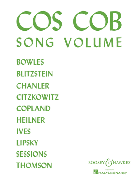 Cos Cob Song Album (Medium) Voice/Keyboard