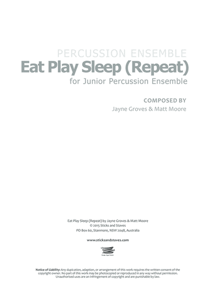 Eat Play Sleep (Repeat) image number null