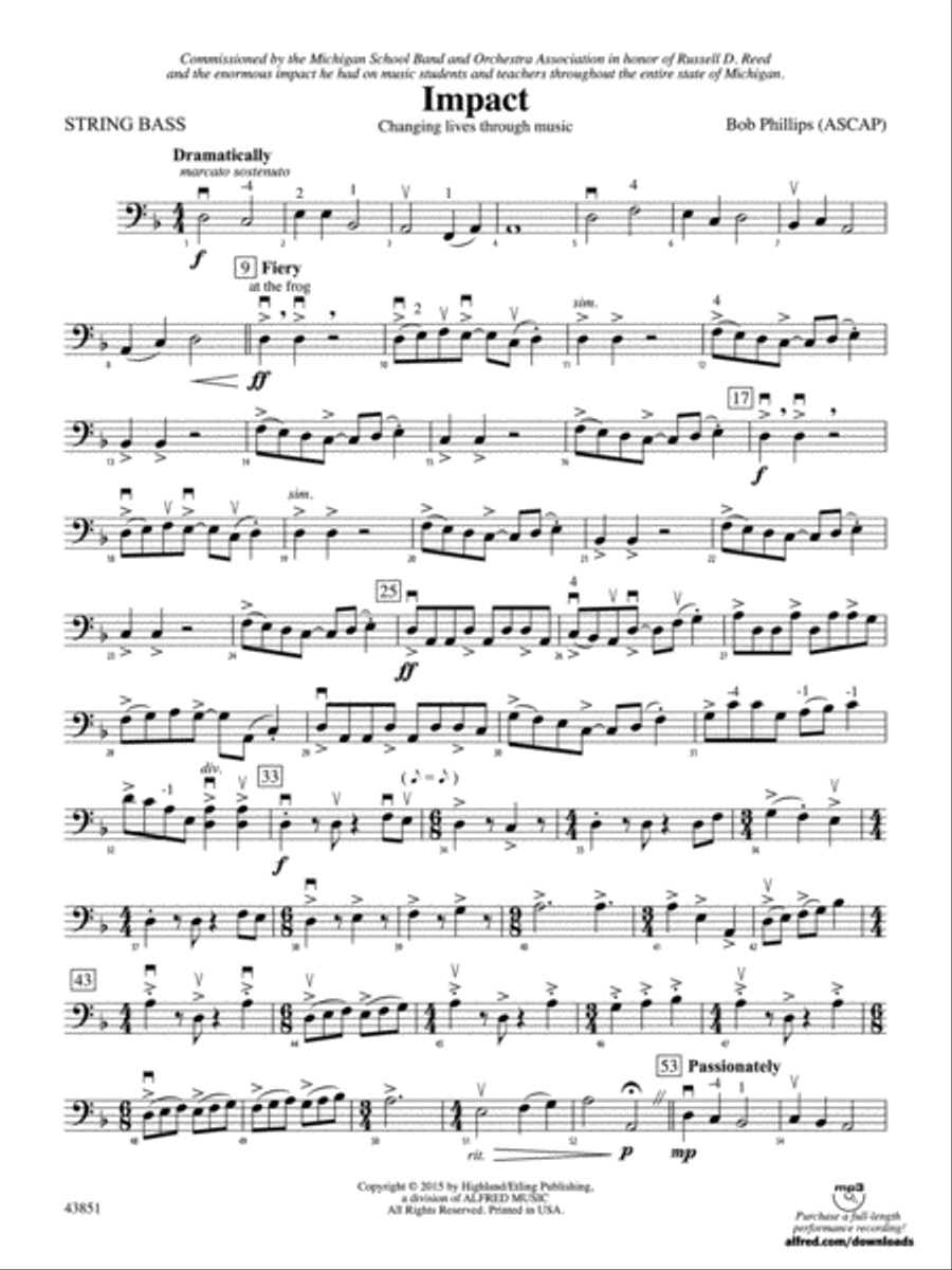 Impact: String Bass