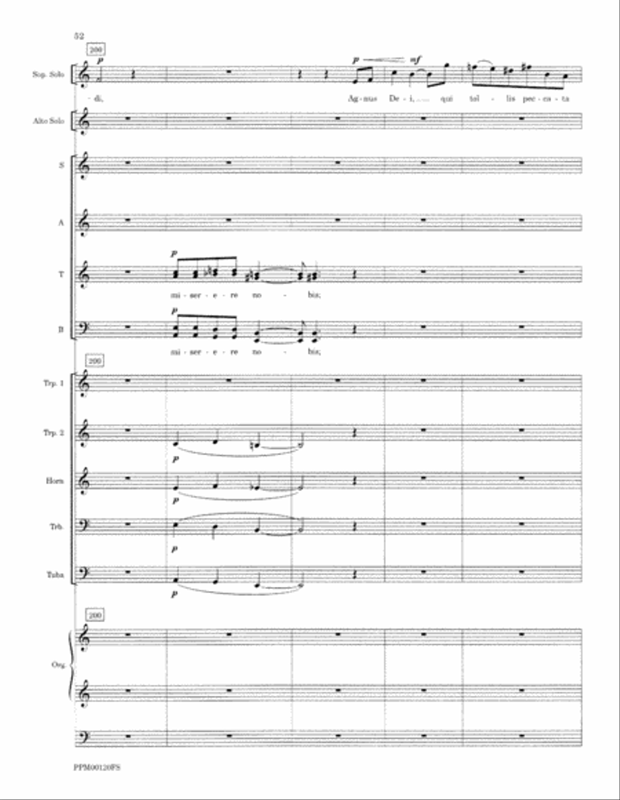 Transfiguration: An Ecumenical Mass - Full Score Divisi scores gallery preview page 55
