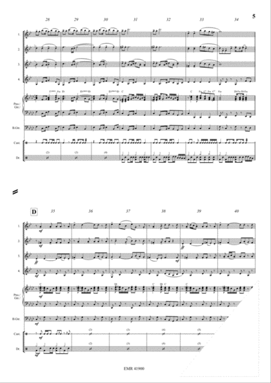 Hava Nagila Hava Nagila Clarinet scores gallery preview page 5