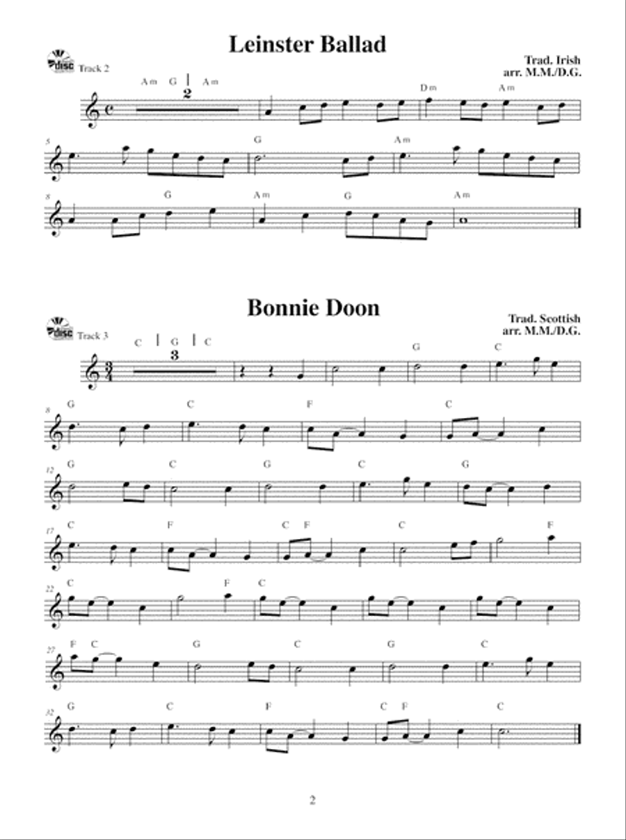 Celtic Flute Made Easy Flute Solo scores gallery preview page 3