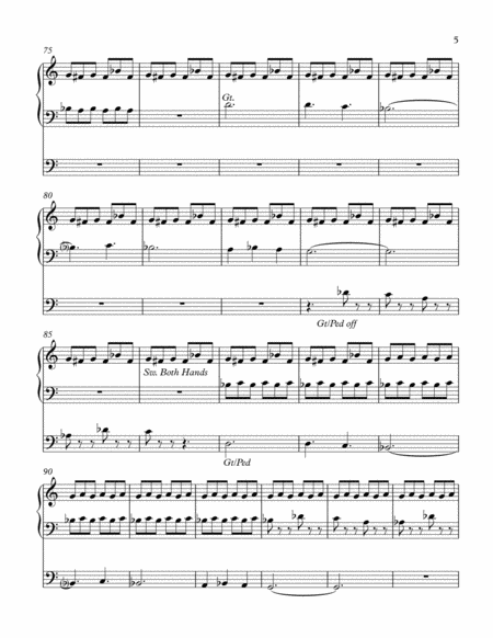 Sonata In C For Organ (Scherzo)