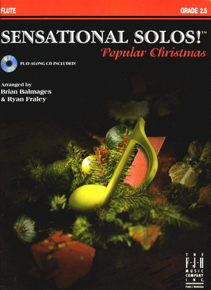 Book cover for Sensational Solos! Popular Christmas, Flute