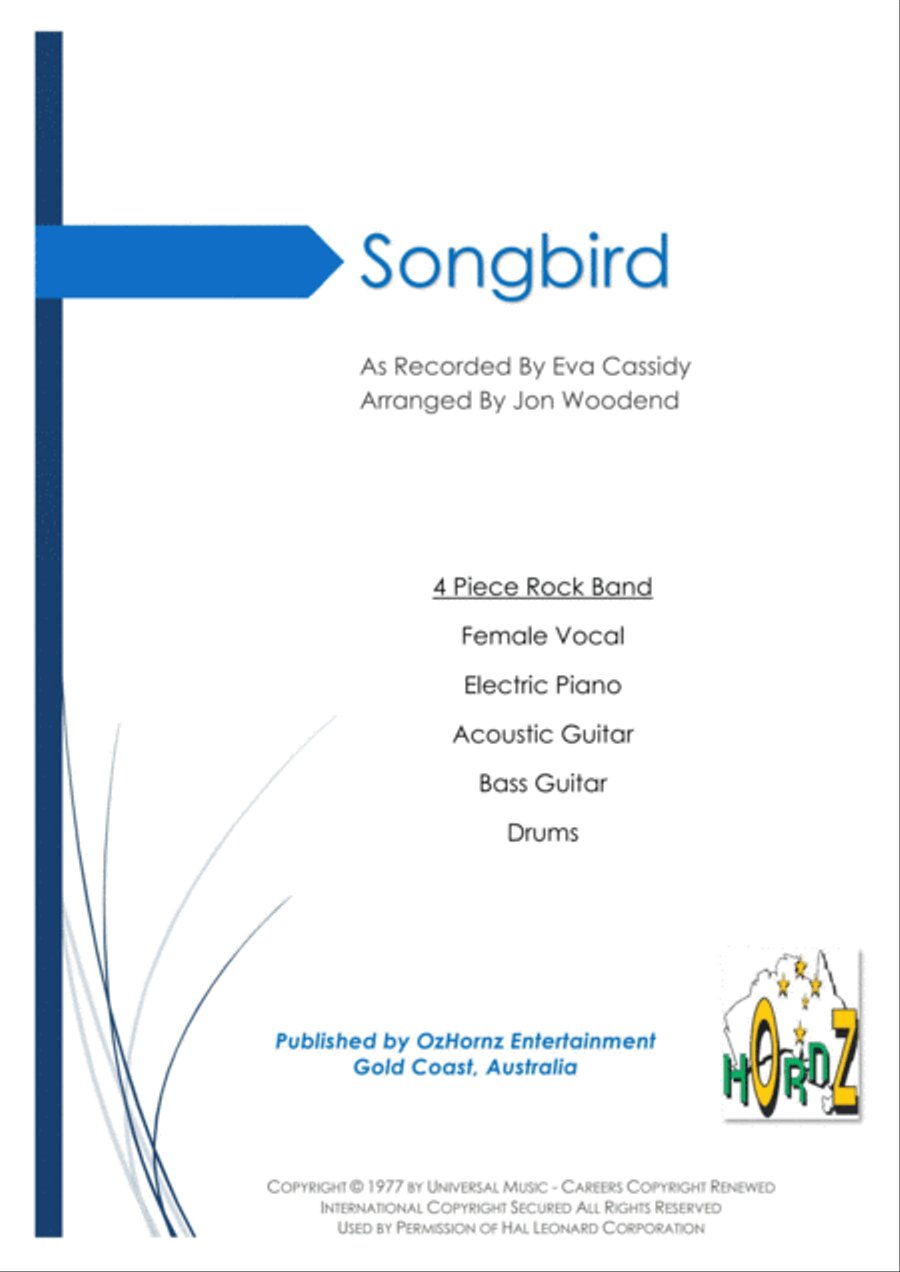 Songbird Small Ensemble scores gallery preview page 1