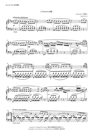 Encore Suite, No.2: Chanson