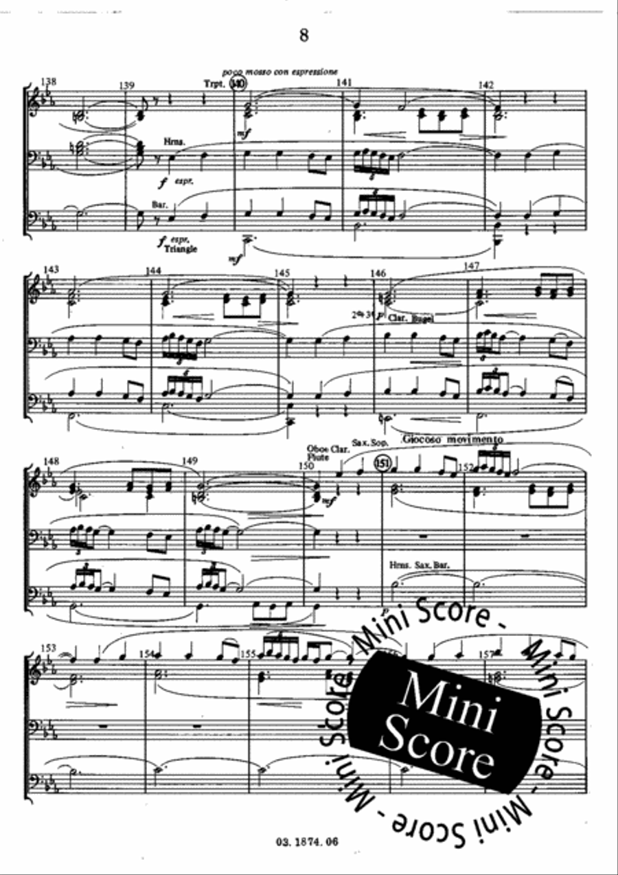 Tapas de Cocina Concert Band scores gallery preview page 12