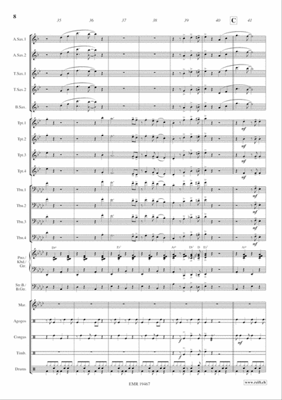 Brasilia Brasilia Big Band scores gallery preview page 9