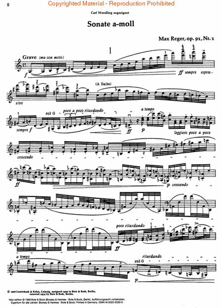 Sieben Sonaten, Op. 91