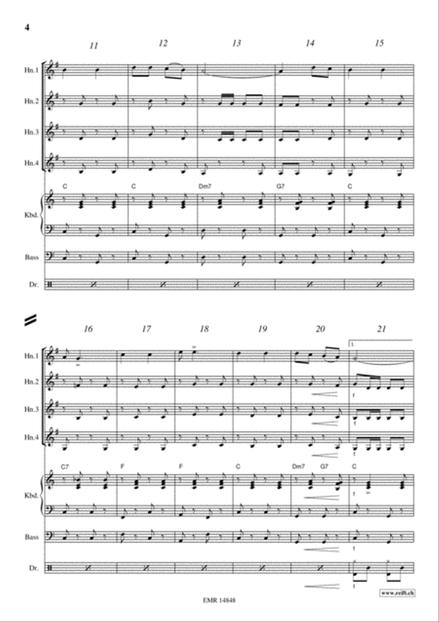 Franky And Johnny Horn scores gallery preview page 4
