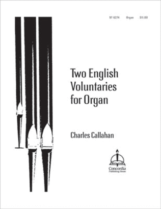 Book cover for Two English Voluntaries for Organ