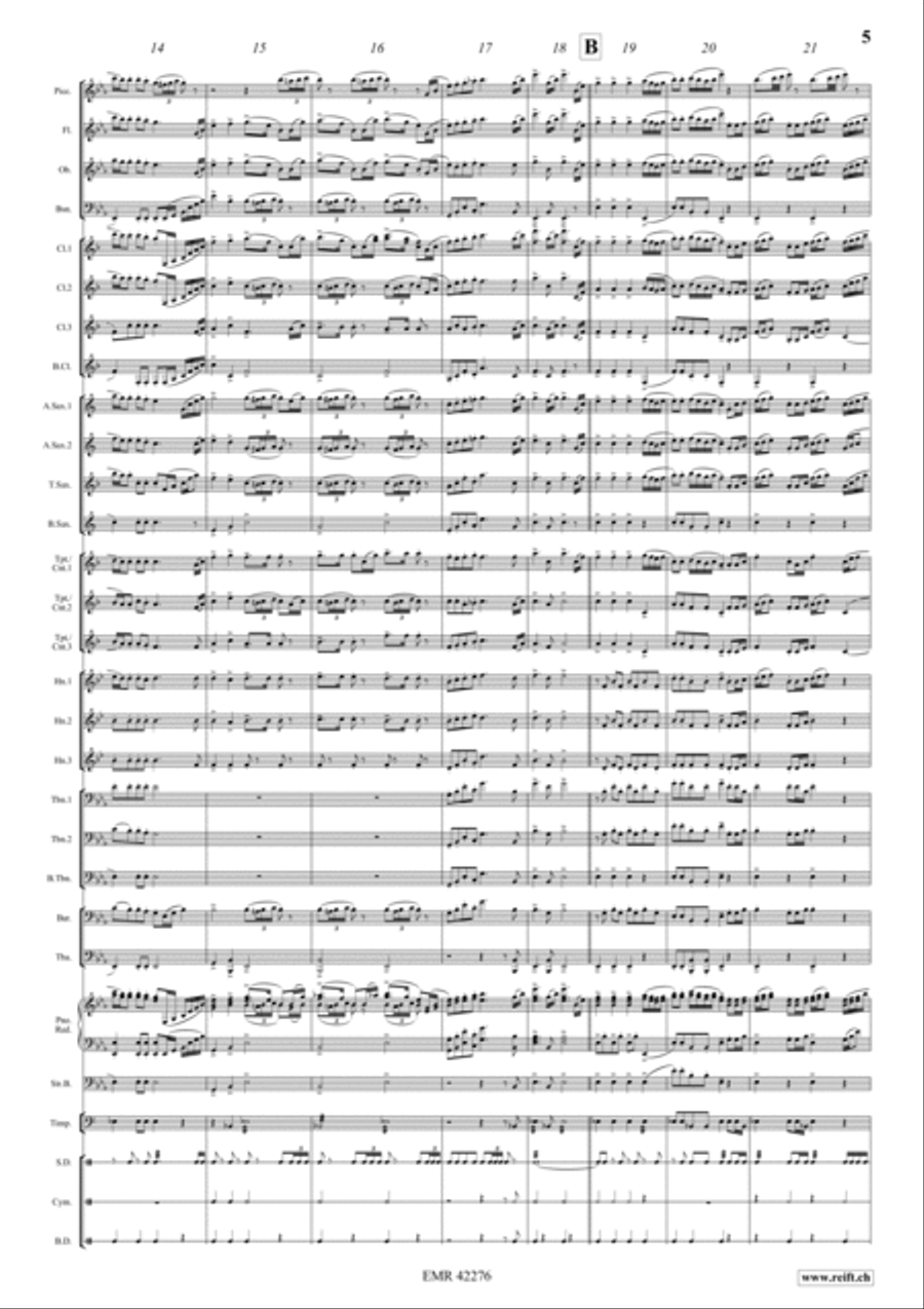 Militarmarsch Concert Band scores gallery preview page 5