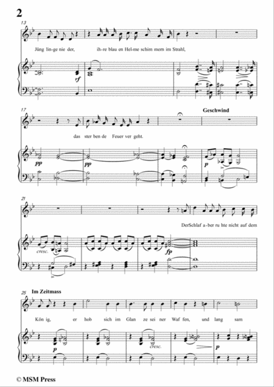 Schubert-Loda’s Gespenst,in g minor,D.150,for Voice and Piano Voice Solo scores gallery preview page 4