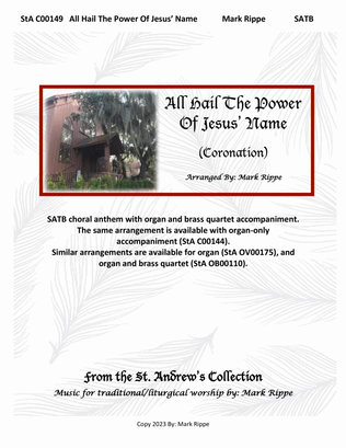 All Hail The Power Of Jesus' Name (Coronation) StA C00149