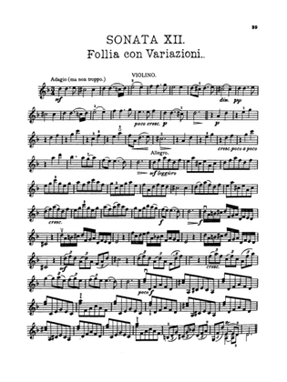 Book cover for Corelli: Twelve Sonatas, Op. 5 (Volume II)