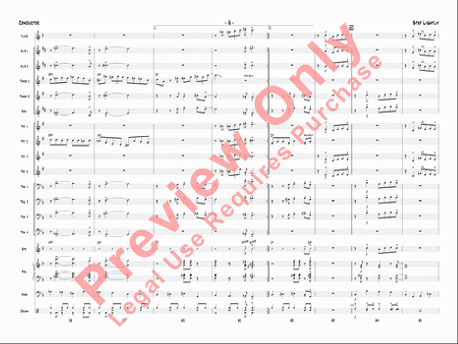 Step Lightly Jazz Ensemble scores gallery preview page 11