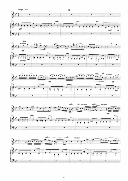 Vivaldi - Violin Concerto No.3 in G minor RV 334 Op.9 for Violin and Piano image number null
