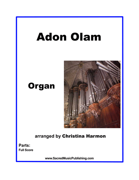 Adon Olam - Organ image number null