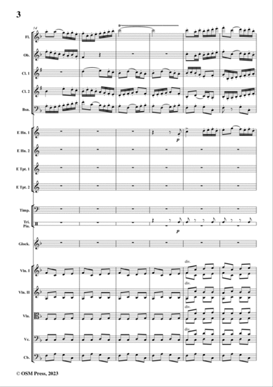 Jarnefelt-Praludium(Symphonic Prelude) String Orchestra scores gallery preview page 4