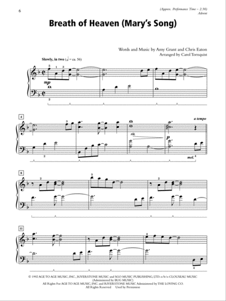 What Praise Can I Play on Sunday?, Book 6 Piano Solo scores gallery preview page 3