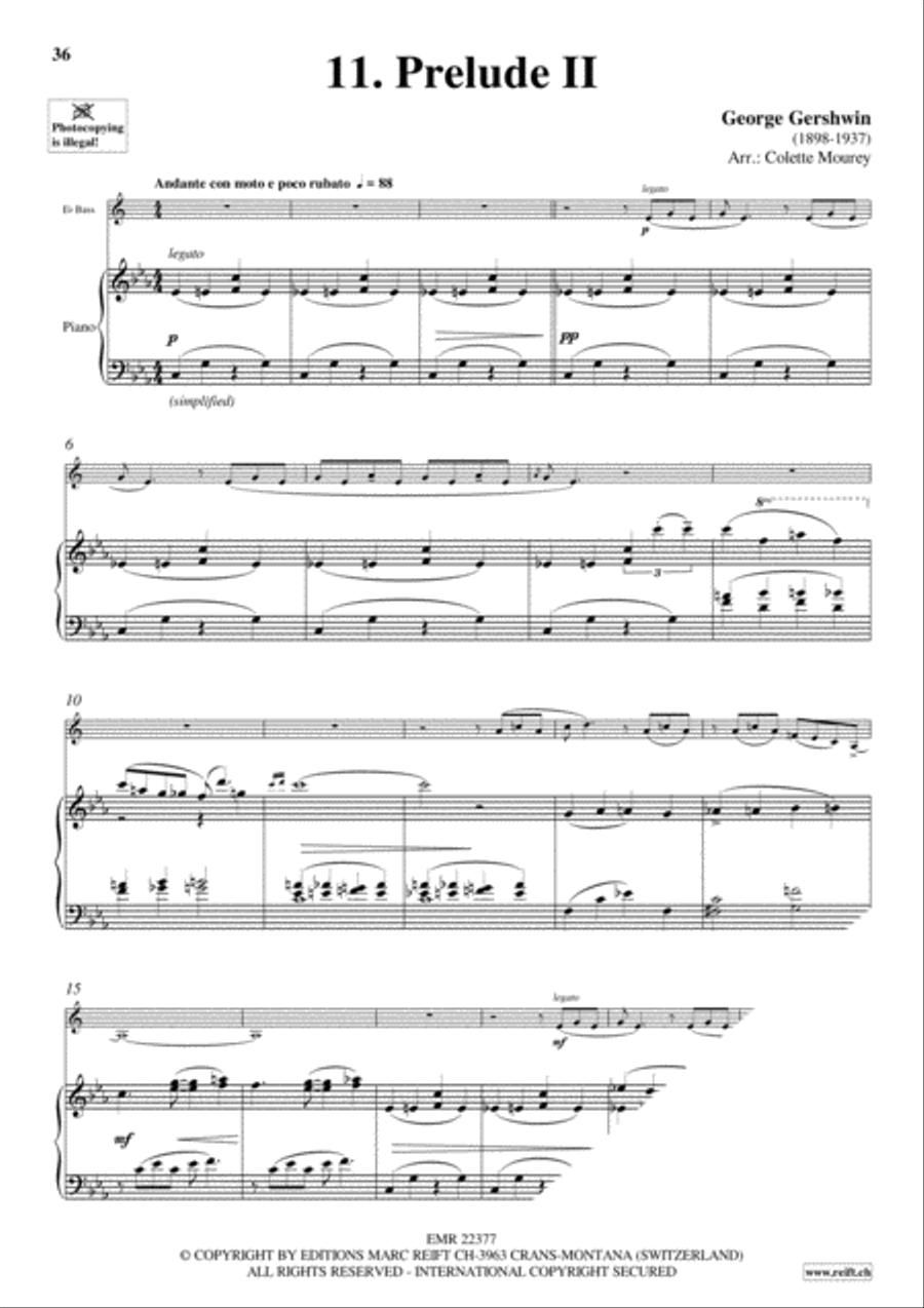 Gershwin 20 Greatest Hits Voice Solo scores gallery preview page 13