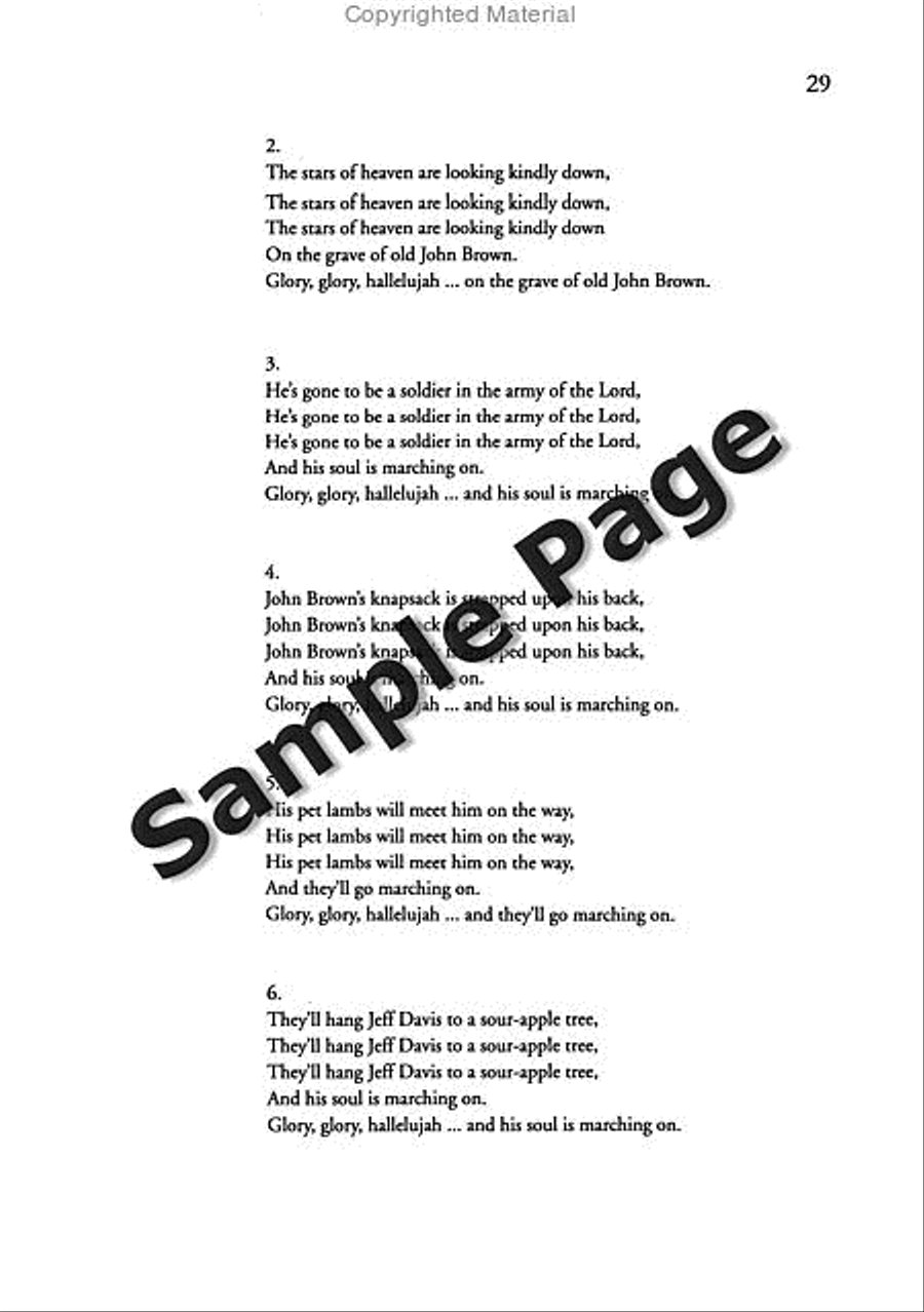 Best of Spirituals & Gospels Acoustic Guitar scores gallery preview page 30