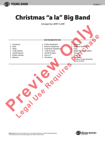 Christmas a la Big Band image number null