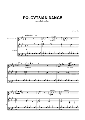 Polovtsian Dance (from Prince Igor) (for Trumpet and Piano)