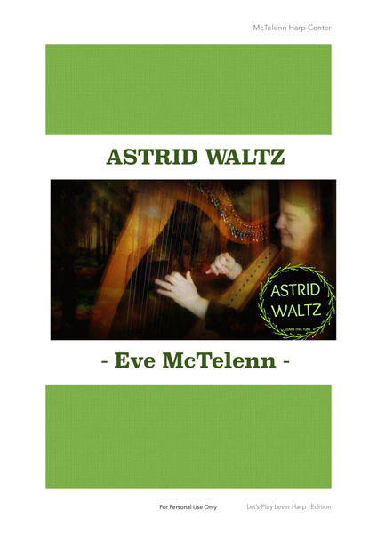 Astrid Waltz - intermediate & 34 String Harp | McTelenn Harp Center image number null