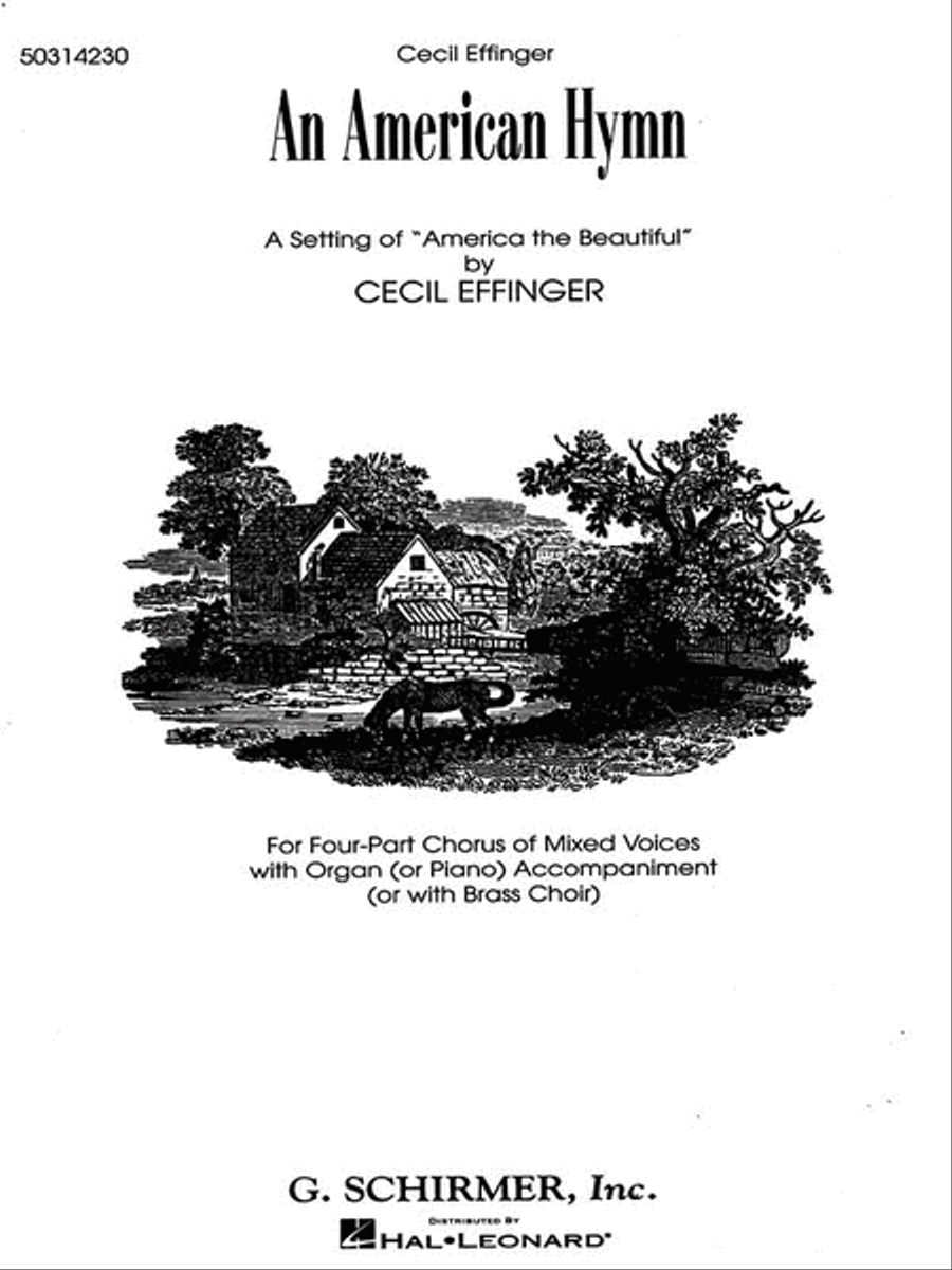An American Hymn An American Hymn 4-Part scores gallery preview page 1