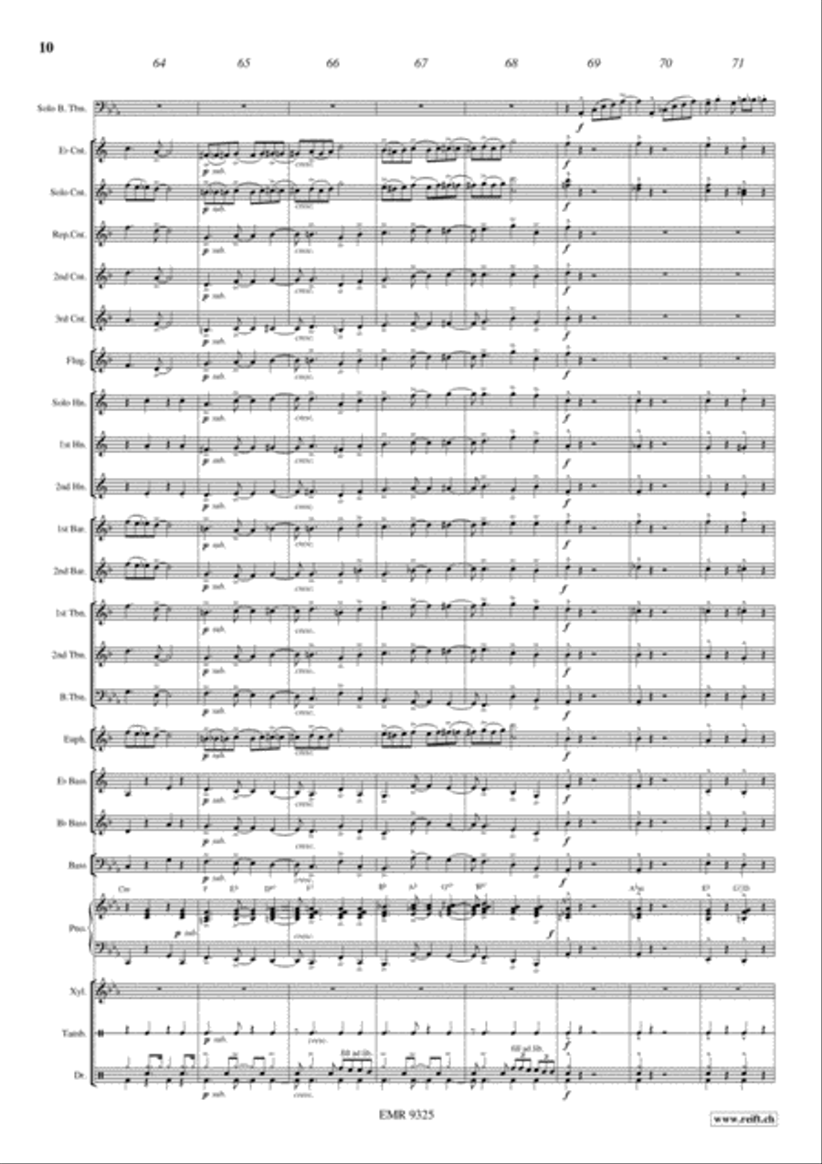 Stovepipe Stomp Brass Band scores gallery preview page 11