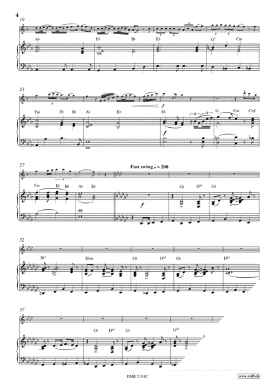 Gloryland Clarinet Solo scores gallery preview page 4