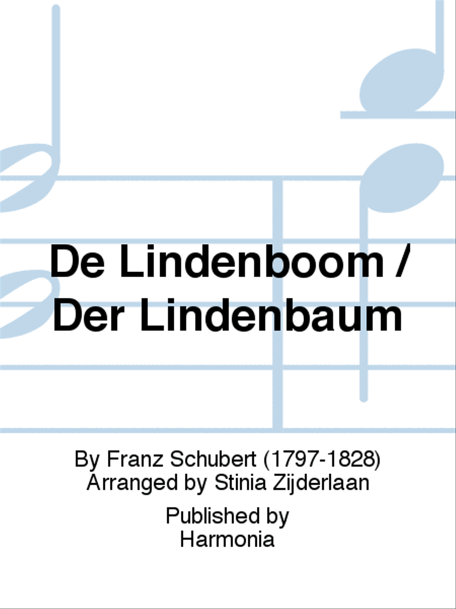 De Lindenboom / Der Lindenbaum TTBB scores gallery preview page 1