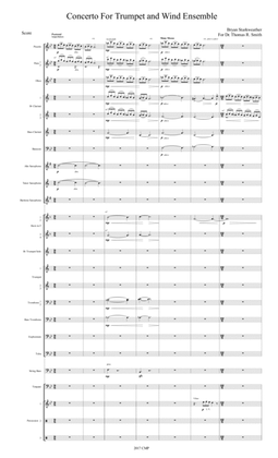 Concerto for Trumpet and Wind Ensemble - Score - Score Only