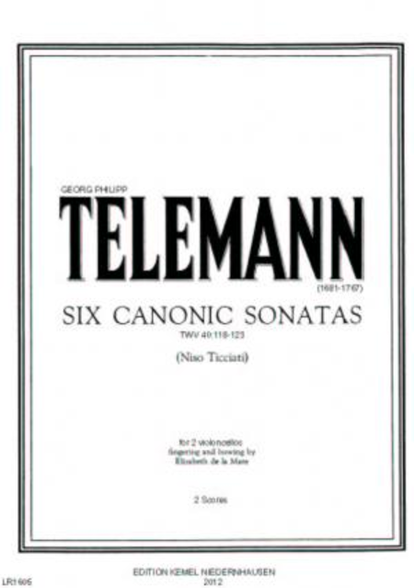 Six canonic sonatas