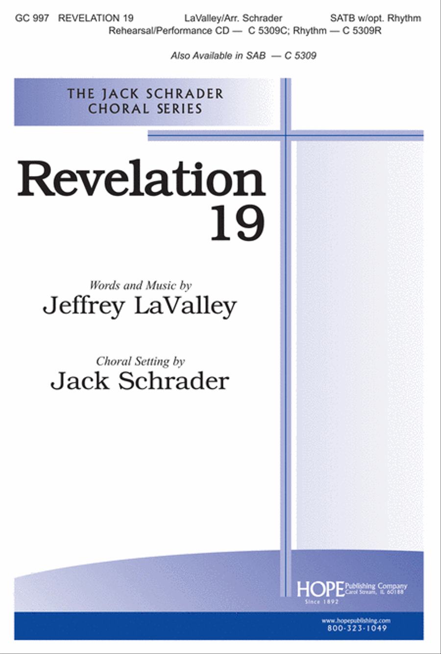 Revelation 19 4-Part scores gallery preview page 1