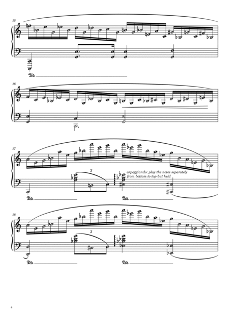 Winter Wind by Chopin - Etude Op. 25 No. 11 in A minor Piano Method scores gallery preview page 4