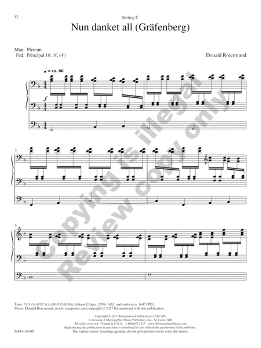 36 Flexible Hymn-Based Extemporizations Organ scores gallery preview page 51